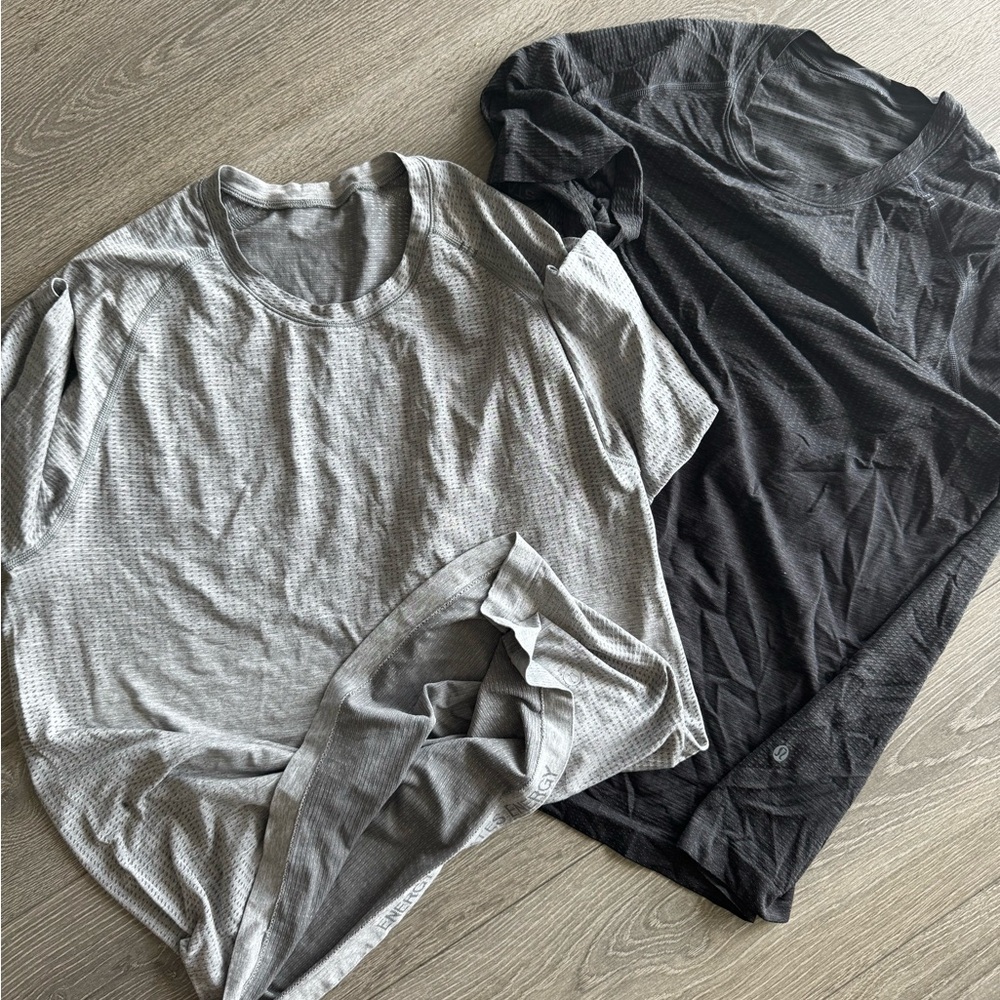Lululemon Athletica Vent Tech Short Sleeve Tees SET